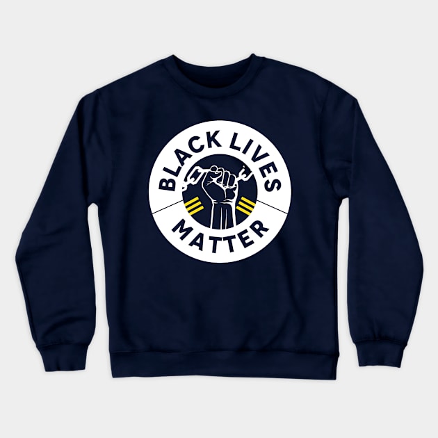 Black Lives Matter Crewneck Sweatshirt by tee_merch